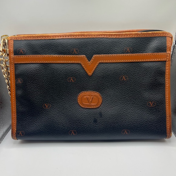 Valentino Garavani Italy Signature Logo Makeup Travel Bag